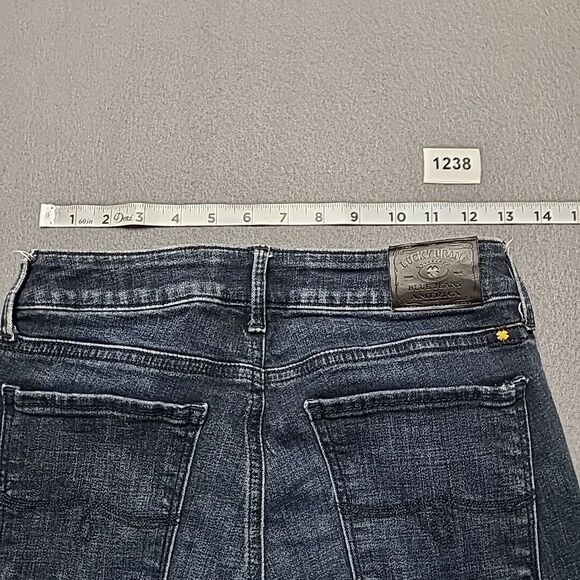 Lucky Brand Womens Jeans 2/26 Lolita Skinny Blue Stretch Faded Front - Picture 12 of 13